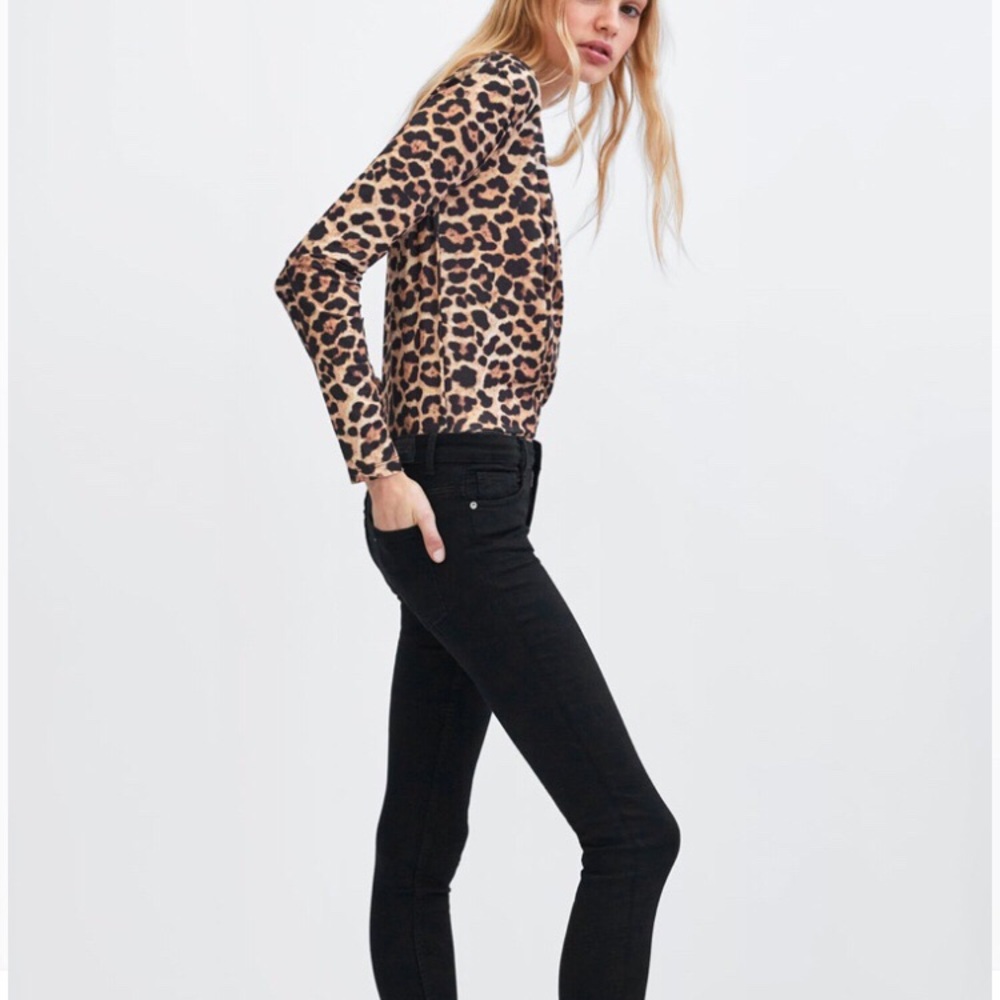 Zara Leopard 🐆 Print Bodysuit NWOT - Picture 3 of 6